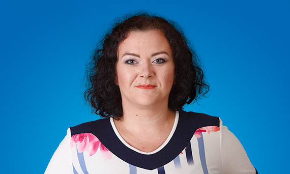 Eliza Wyrwich trabaja en el departamento de contabilidad y cobros de Mega Pol Trans en la localidad polaca de Pila y acude al se