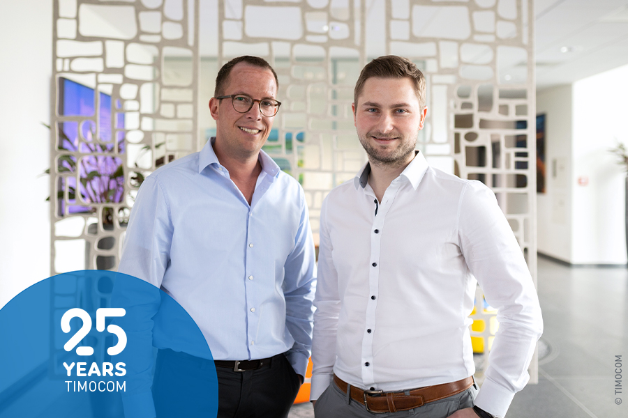 Sebastian Lehnen y Tim Thiermann dirigen la empresa de FreightTech TIMOCOM
