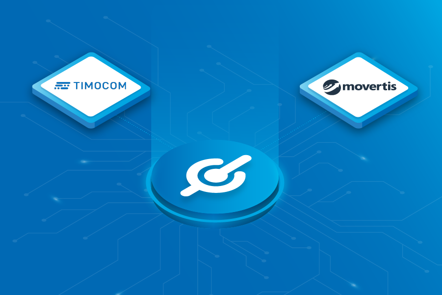 Logo TIMOCOM y Movertis